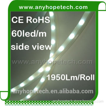 335 60leds 4.8W water resistant waterproof side view smd led strip